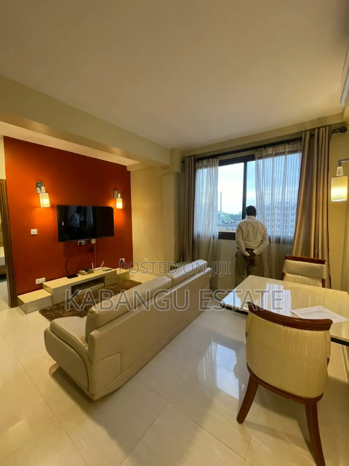 Furnished 1bdrm Apartment in Masaki for rent in Masaki