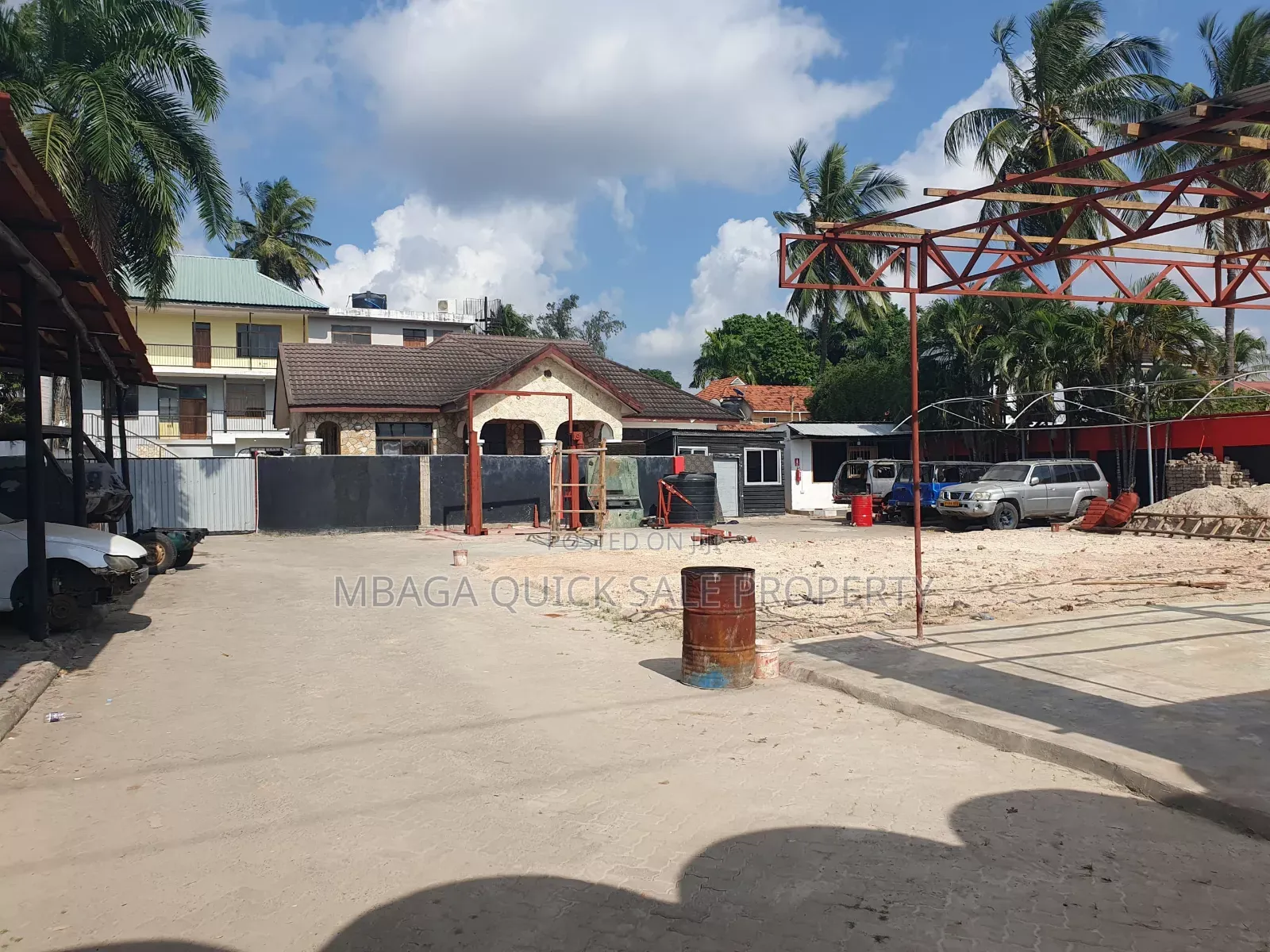 Plot With 2 House in a Compound for Sale at Mbezi Kwa Zena in Mbezi
