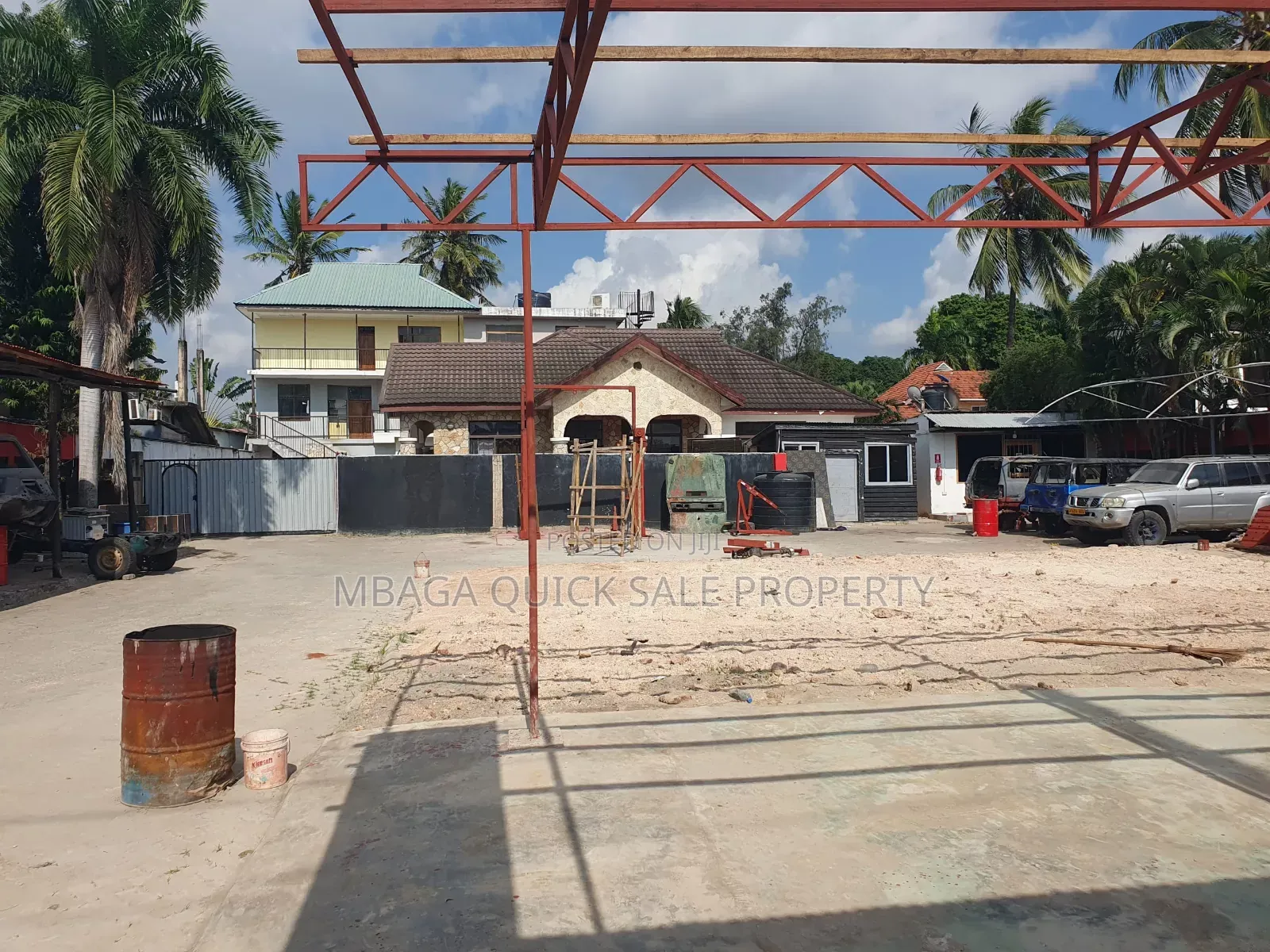 Plot With 2 House in a Compound for Sale at Mbezi Kwa Zena in Mbezi