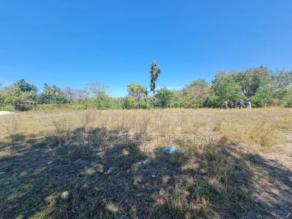 2nd Beach Plot for Sale Bahari Beach Dar Tanzania in Kunduchi