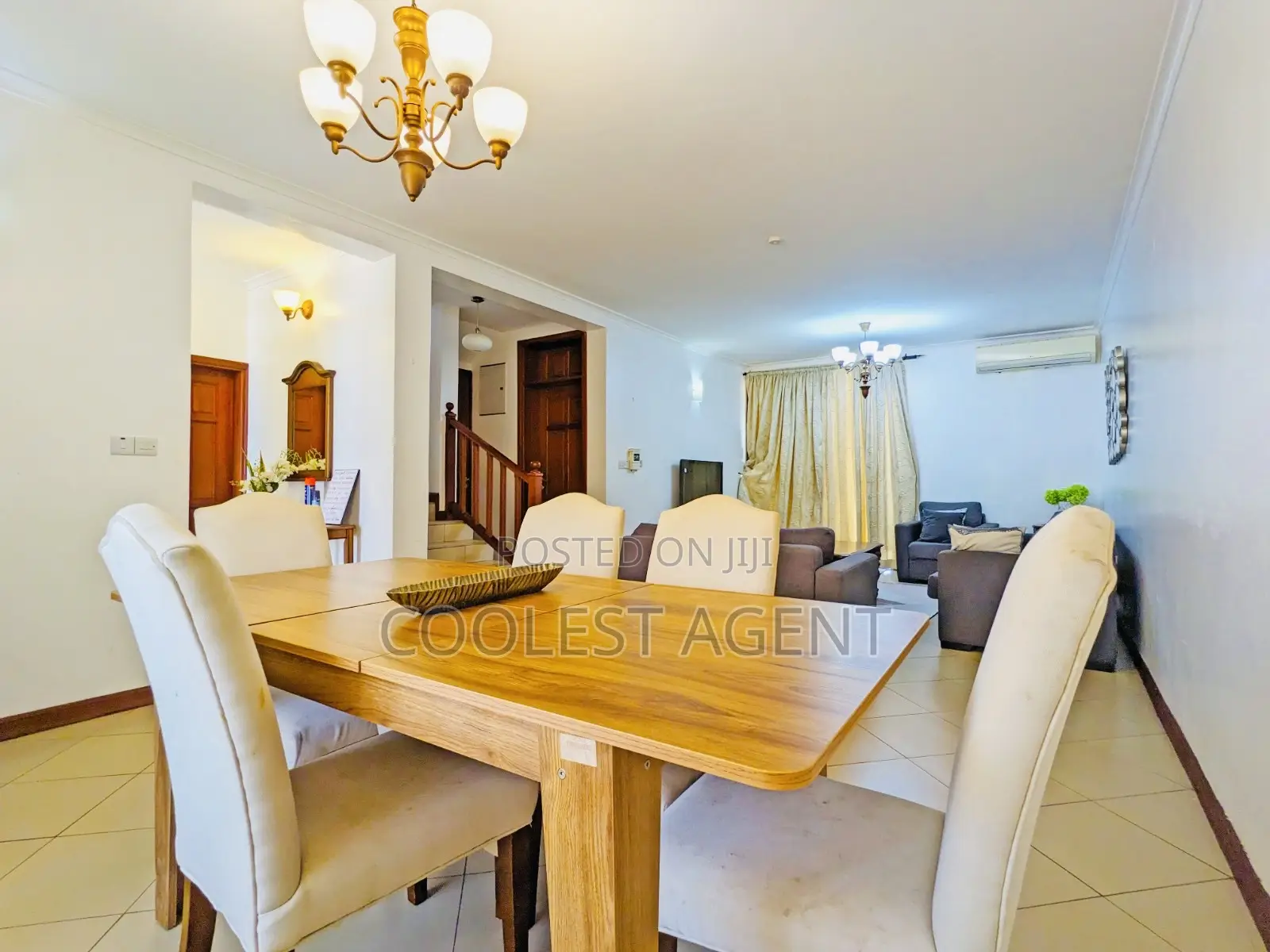Furnished 3bdrm Villa in Mbezibeach, Kinondoni for rent in Kinondoni