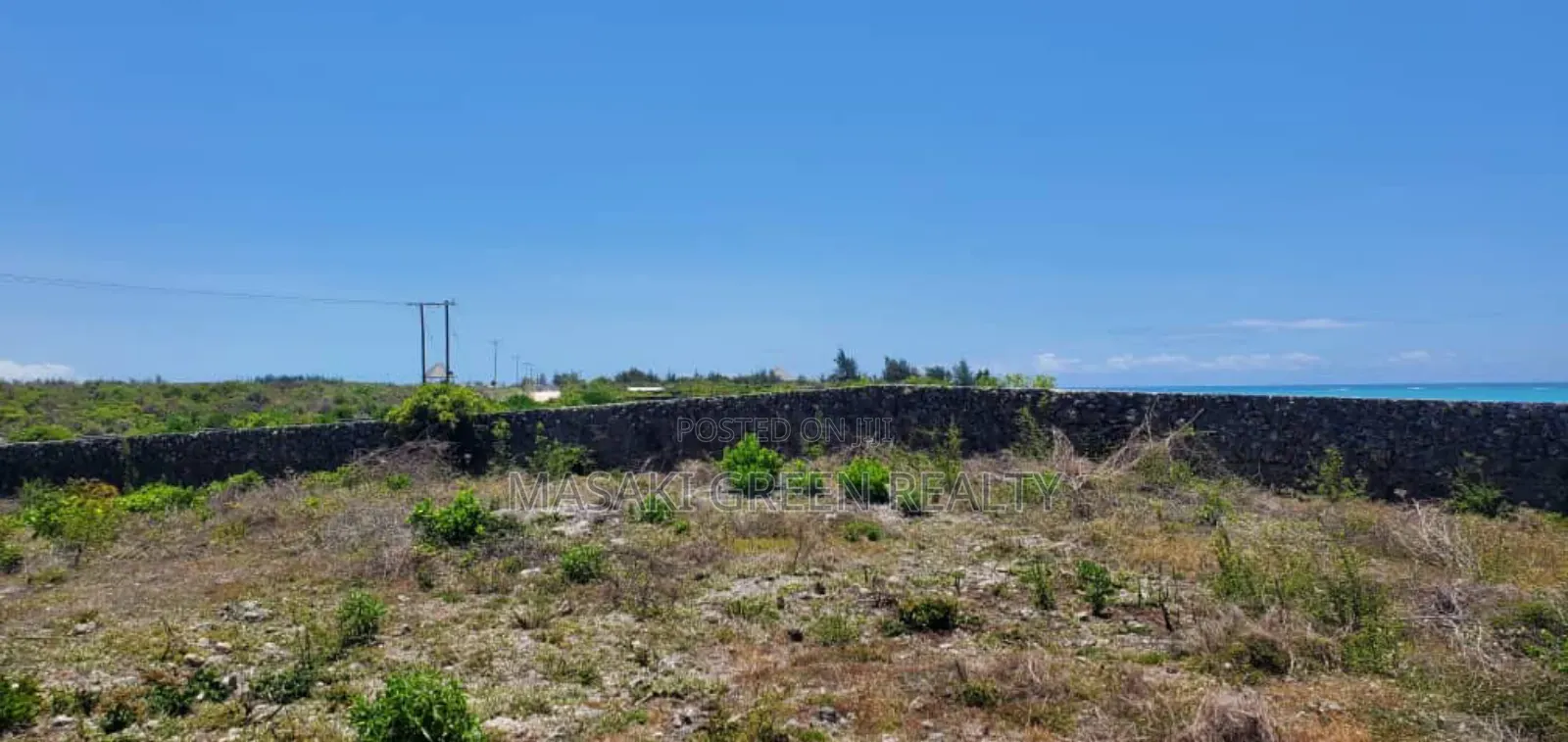 Beach Plot for Sale at Zanzibar in Unguja North