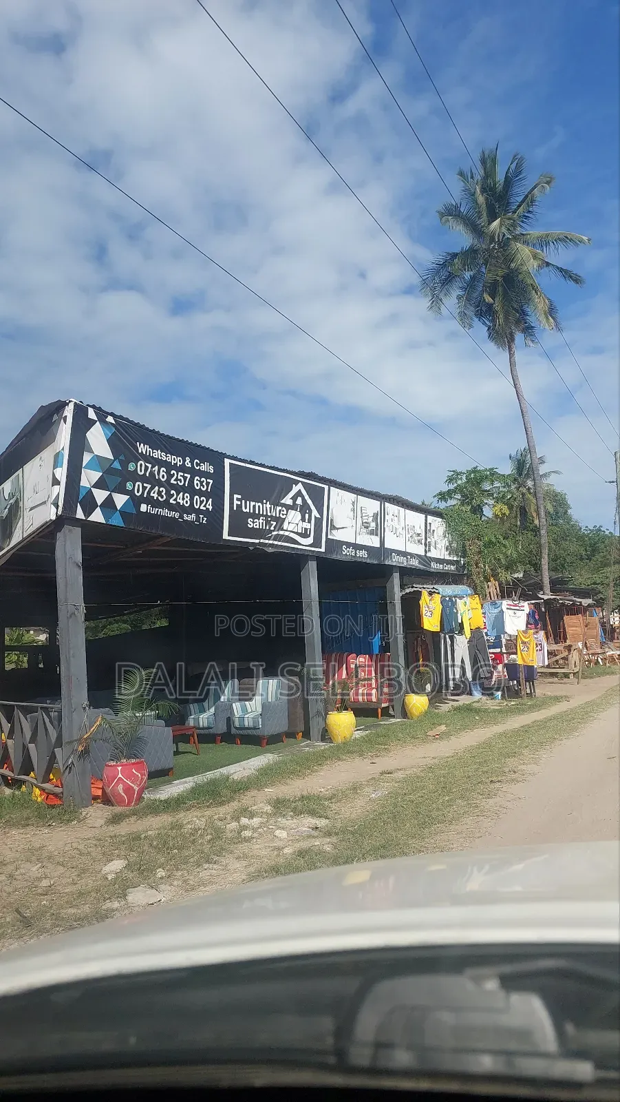 Plot Sale Hectares 3 It Look at Tarmac Mbez Beach Rainbow in Mbezi Beach