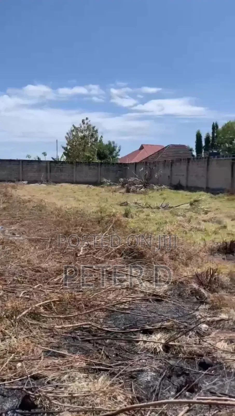 Kiwanja Chenye Fence Yake in Mbweni