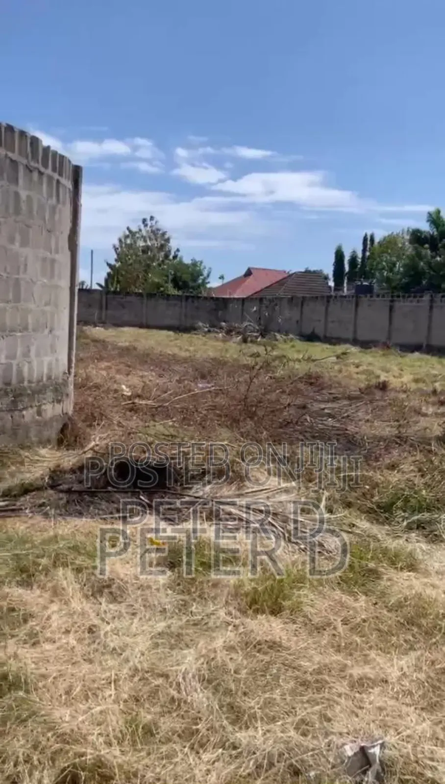 Kiwanja Chenye Fence Yake in Mbweni