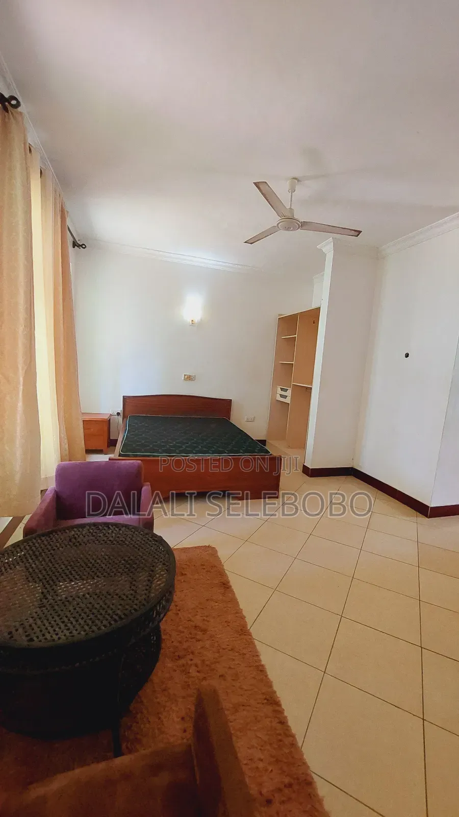 Furnished Studio Apartment in Bahar Beach, Kinondoni for rent in Kinondoni