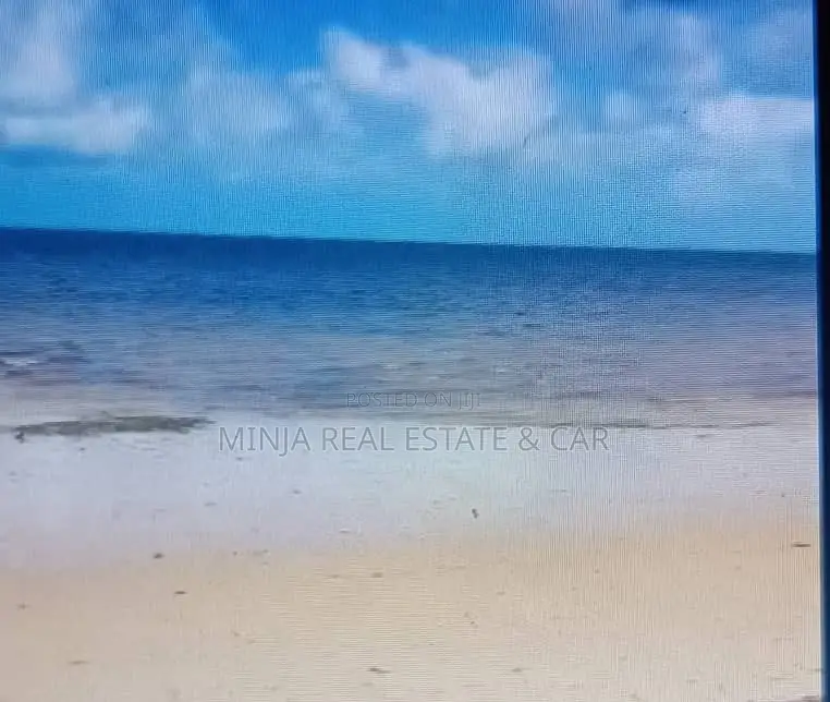 White Sand Beach Pllot for Sale Bweni Mafia Island in Kanga