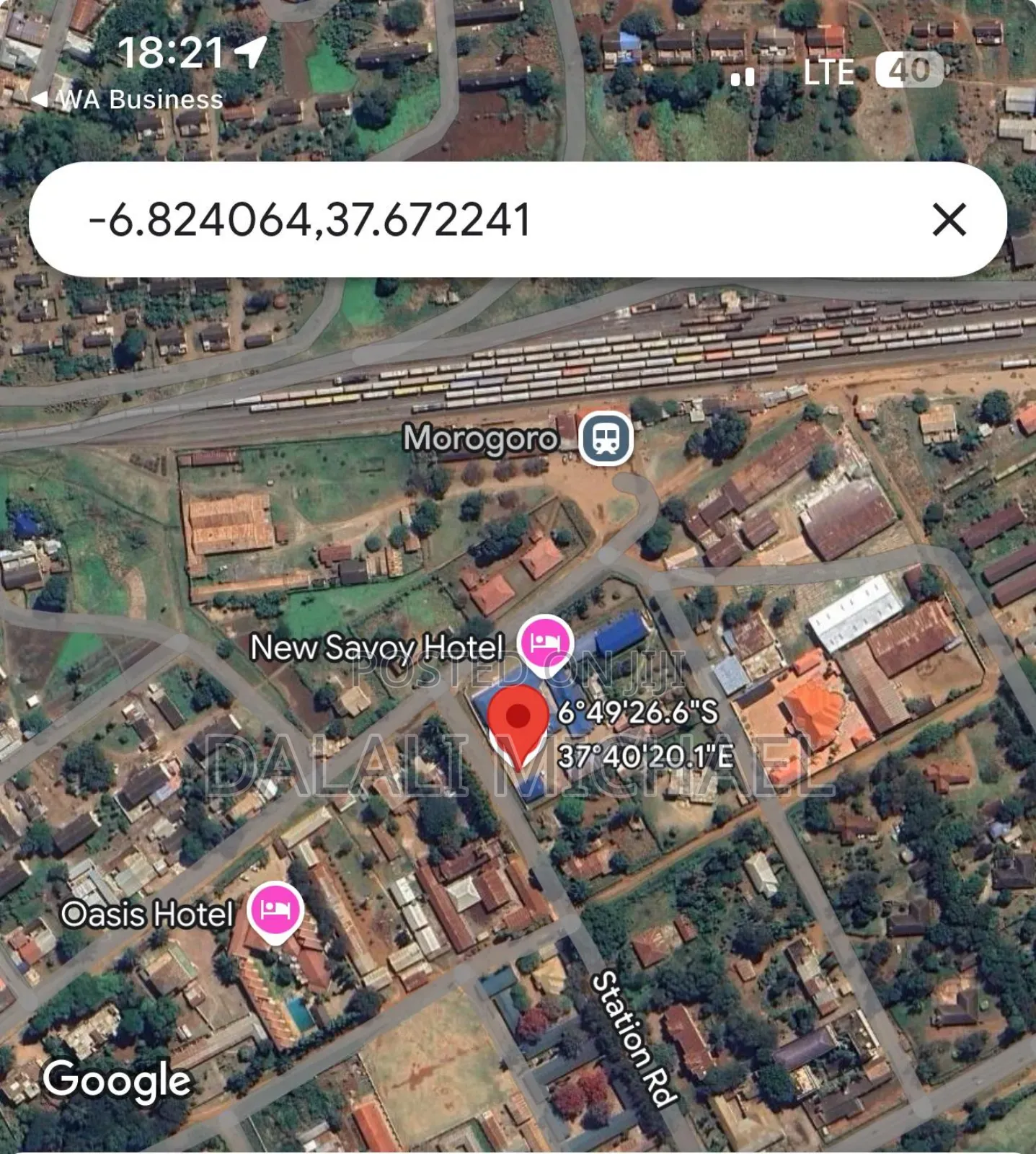Hotel for Sale Morogoro Town in Morogoro Urban