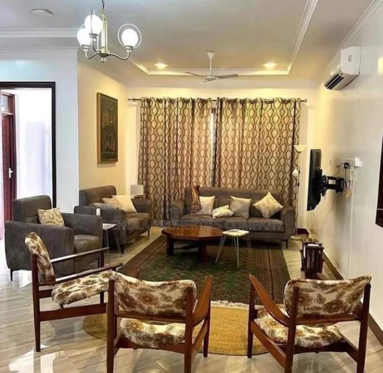 Furnished 3bdrm Villa in Msasani for rent in Msasani
