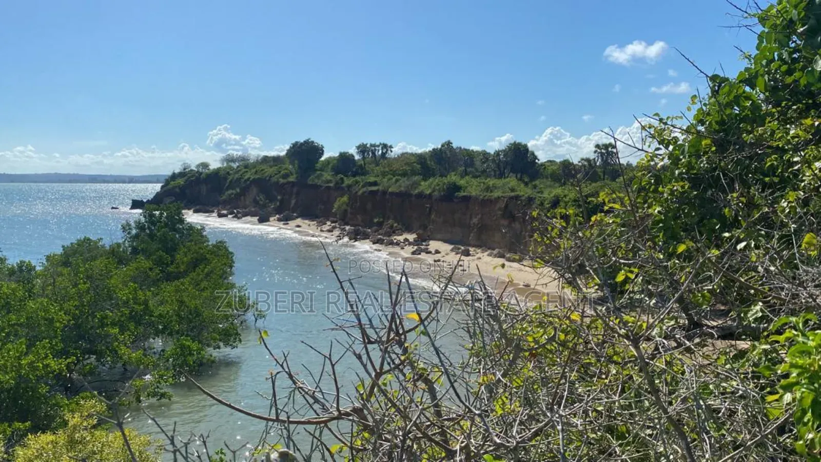 Beach Cliff on Sale Mkoma Bay Pangani . in Kimang'a