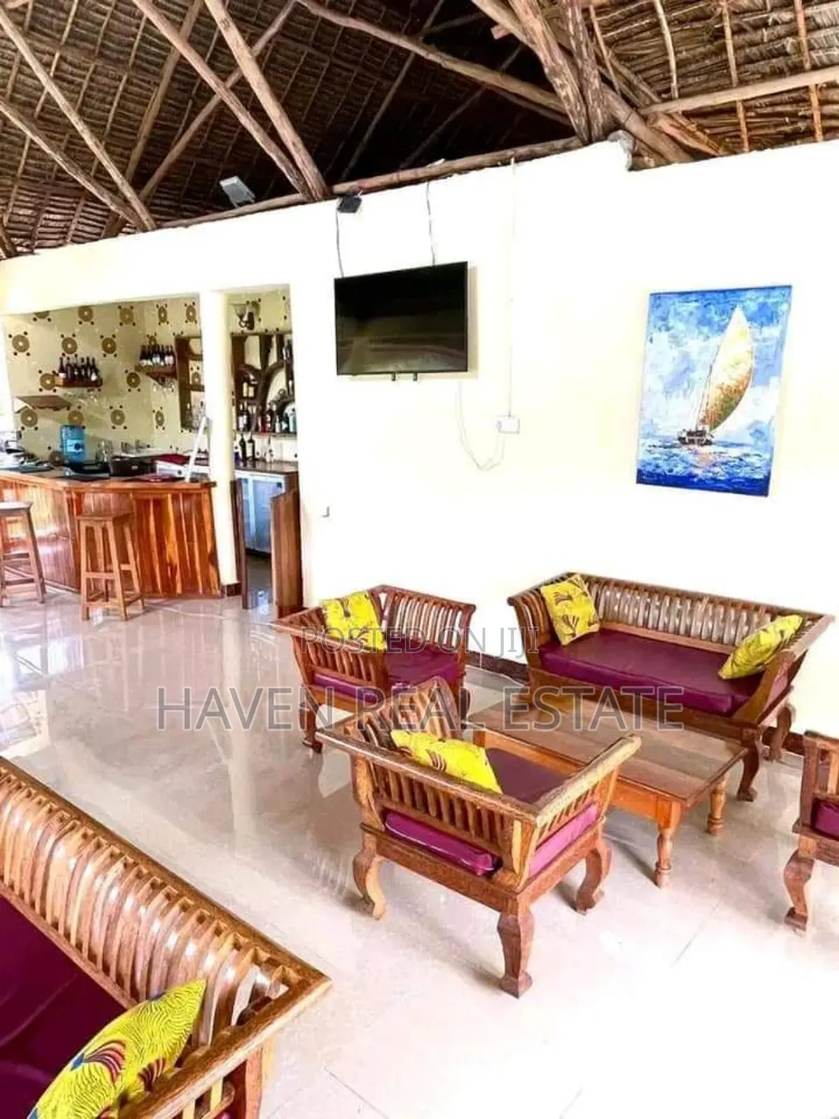 Boutique Hotel for Sale at Zanzibar in Unguja South