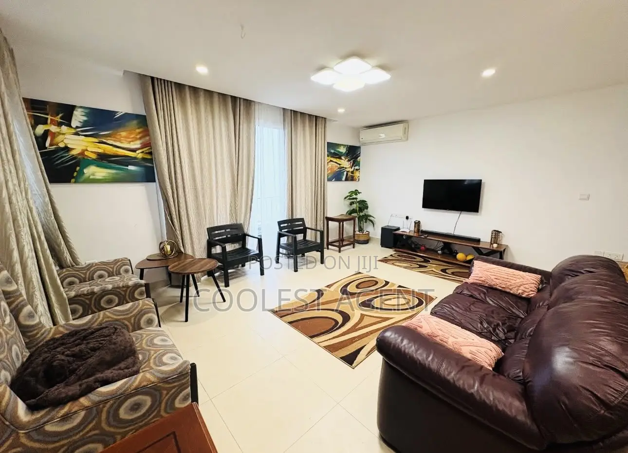 Furnished 3bdrm Apartment in Morocco Square, Kinondoni for rent in Kinondoni