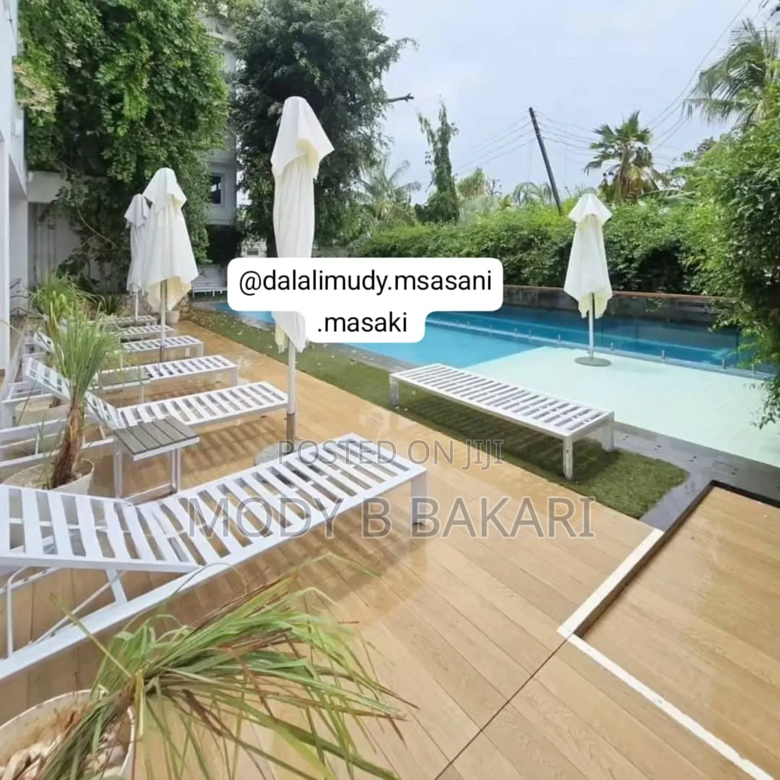 Furnished 1bdrm Apartment in Masaki for rent in Masaki