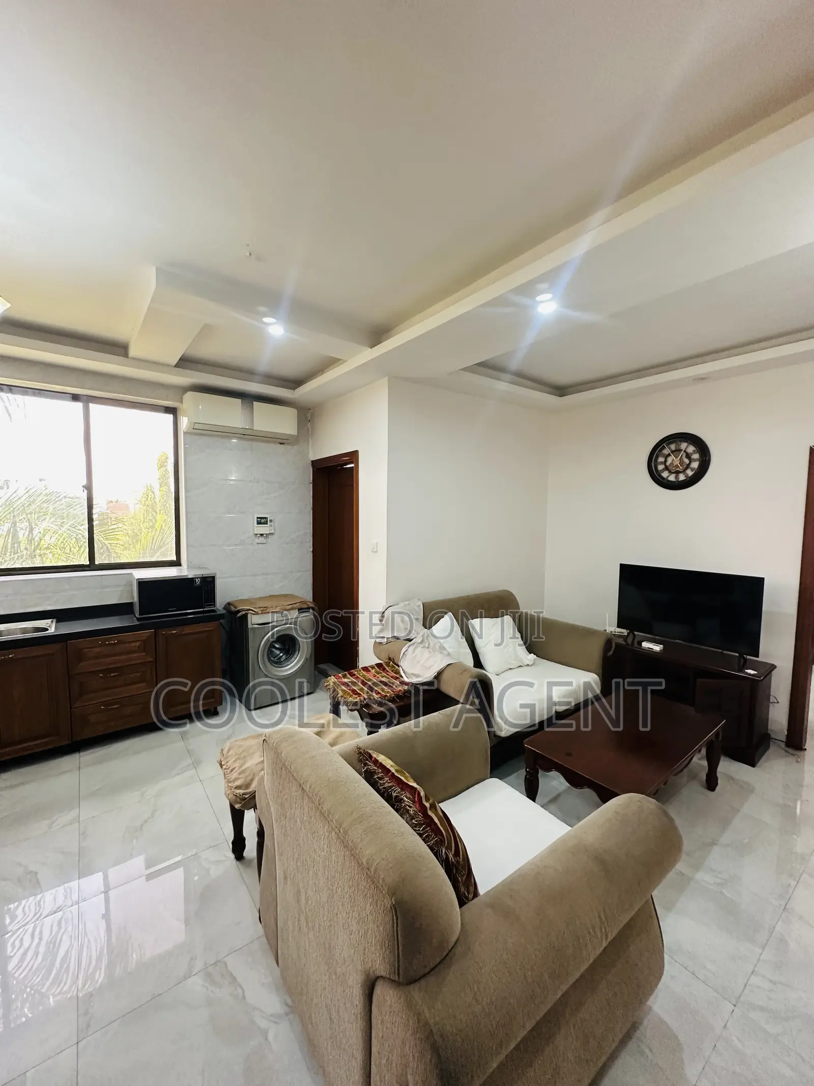 Furnished 1bdrm Apartment in Msasani Beach, Kinondoni for rent in Kinondoni