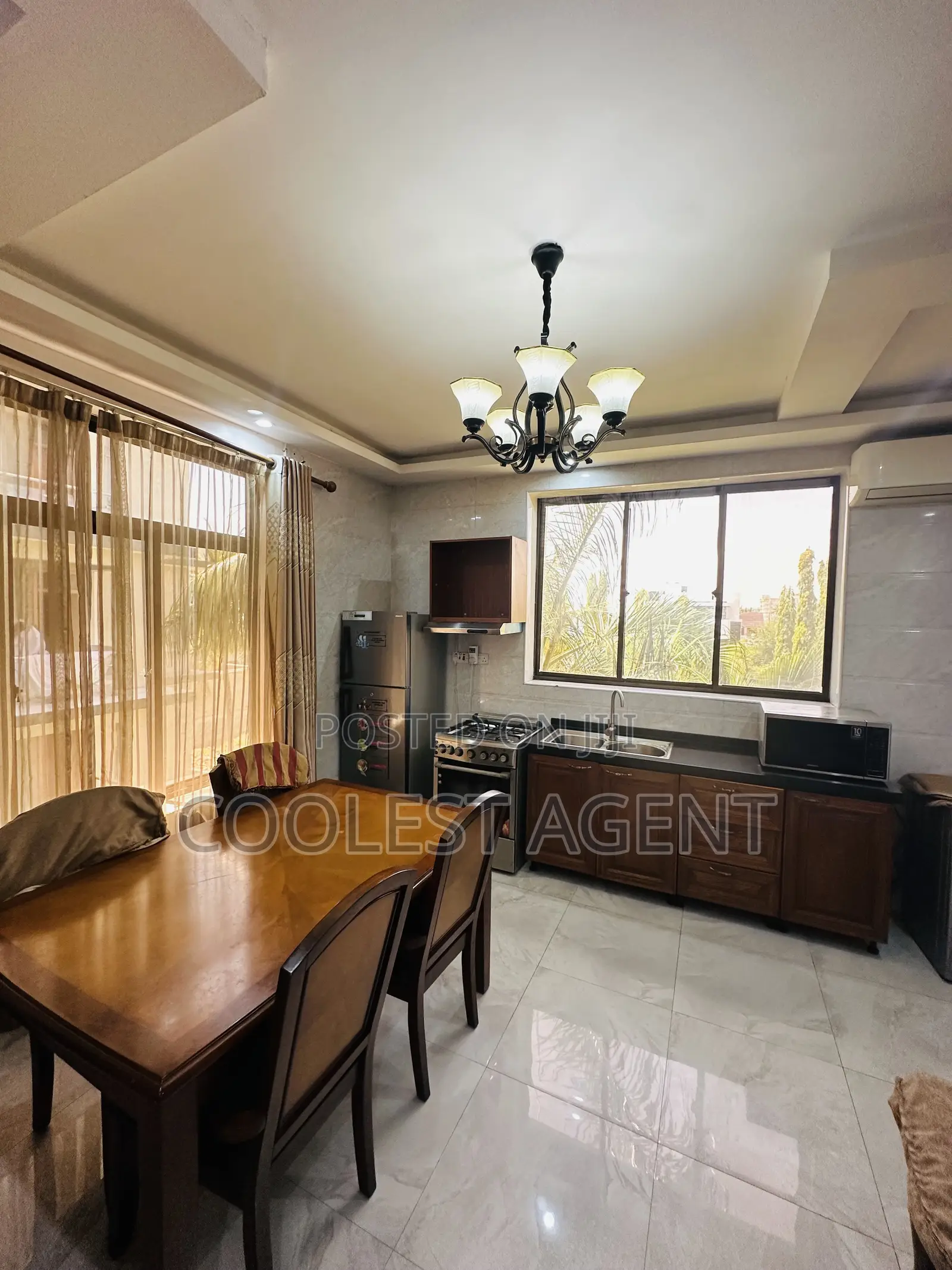 Furnished 1bdrm Apartment in Msasani Beach, Kinondoni for rent in Kinondoni