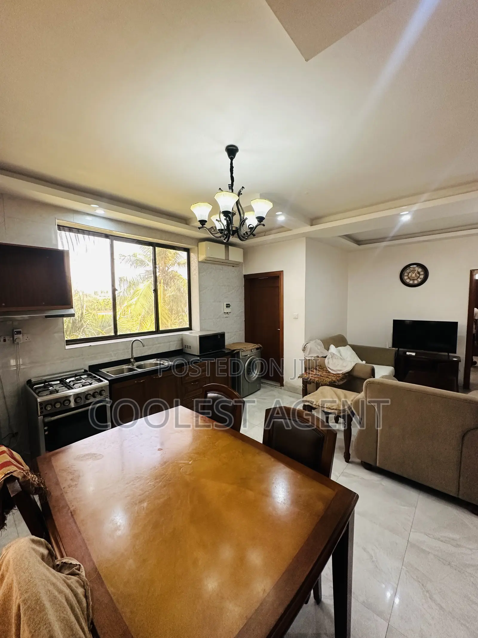 Furnished 1bdrm Apartment in Msasani Beach, Kinondoni for rent in Kinondoni