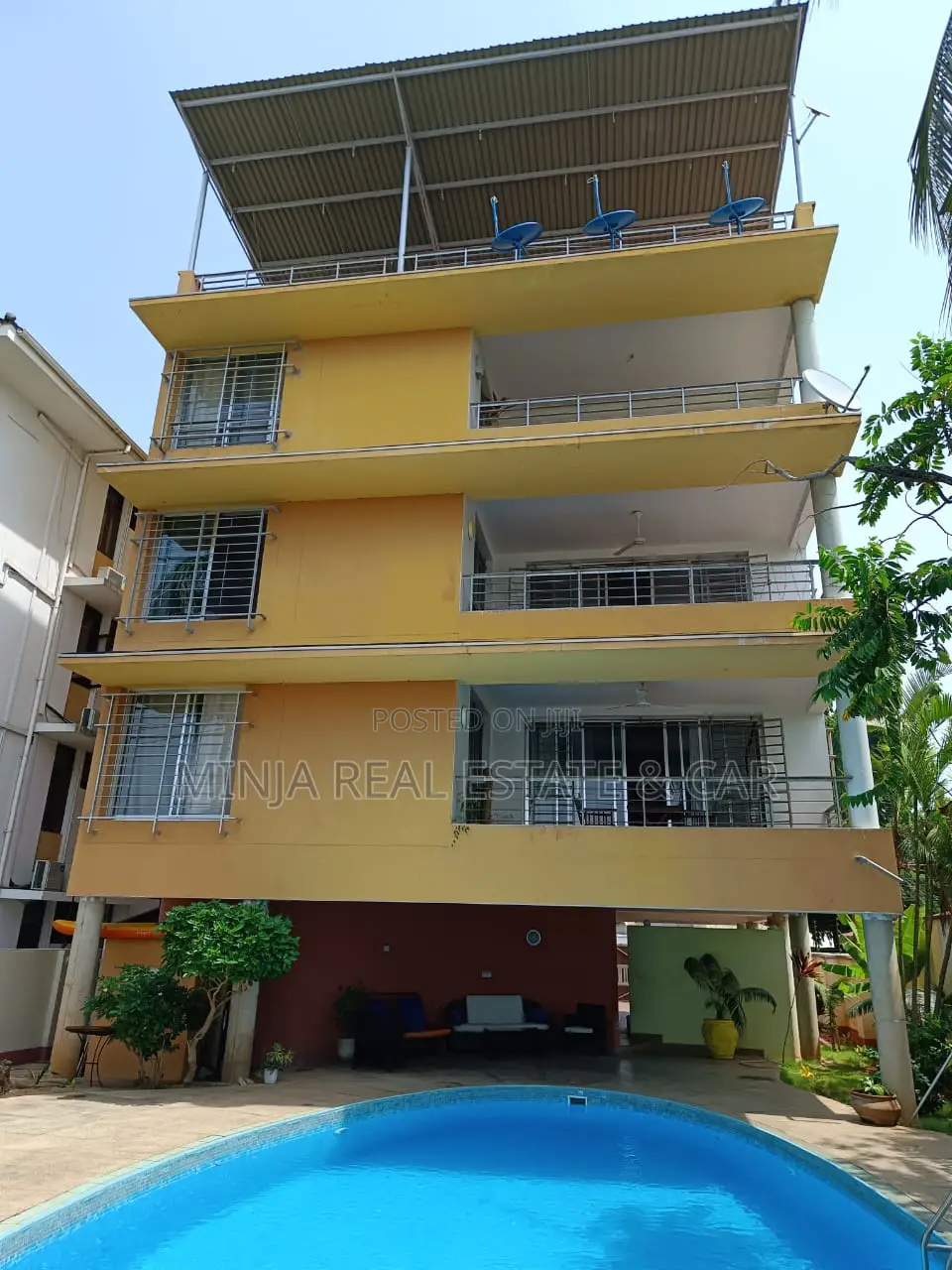 3 Floors Storey Building for Sale in Msasani Beach in Msasani
