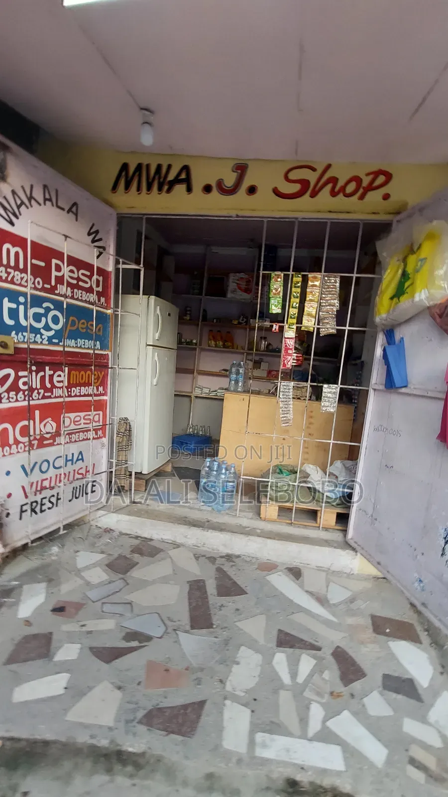 Shop Mangi and Wakala at Sinza B in Sinza