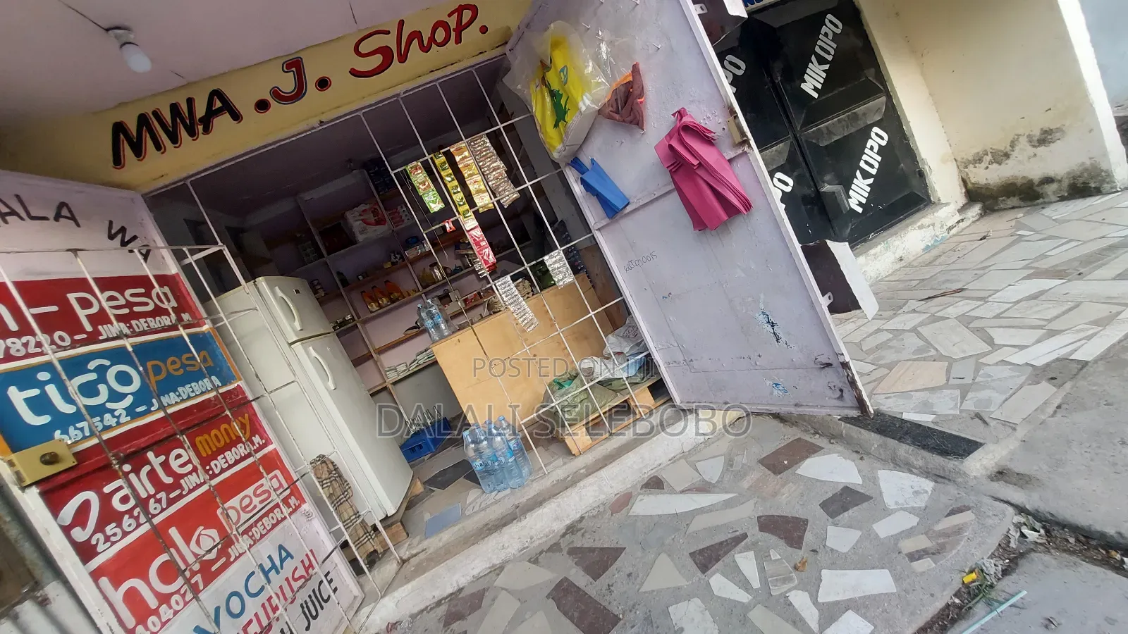 Shop Mangi and Wakala at Sinza B in Sinza