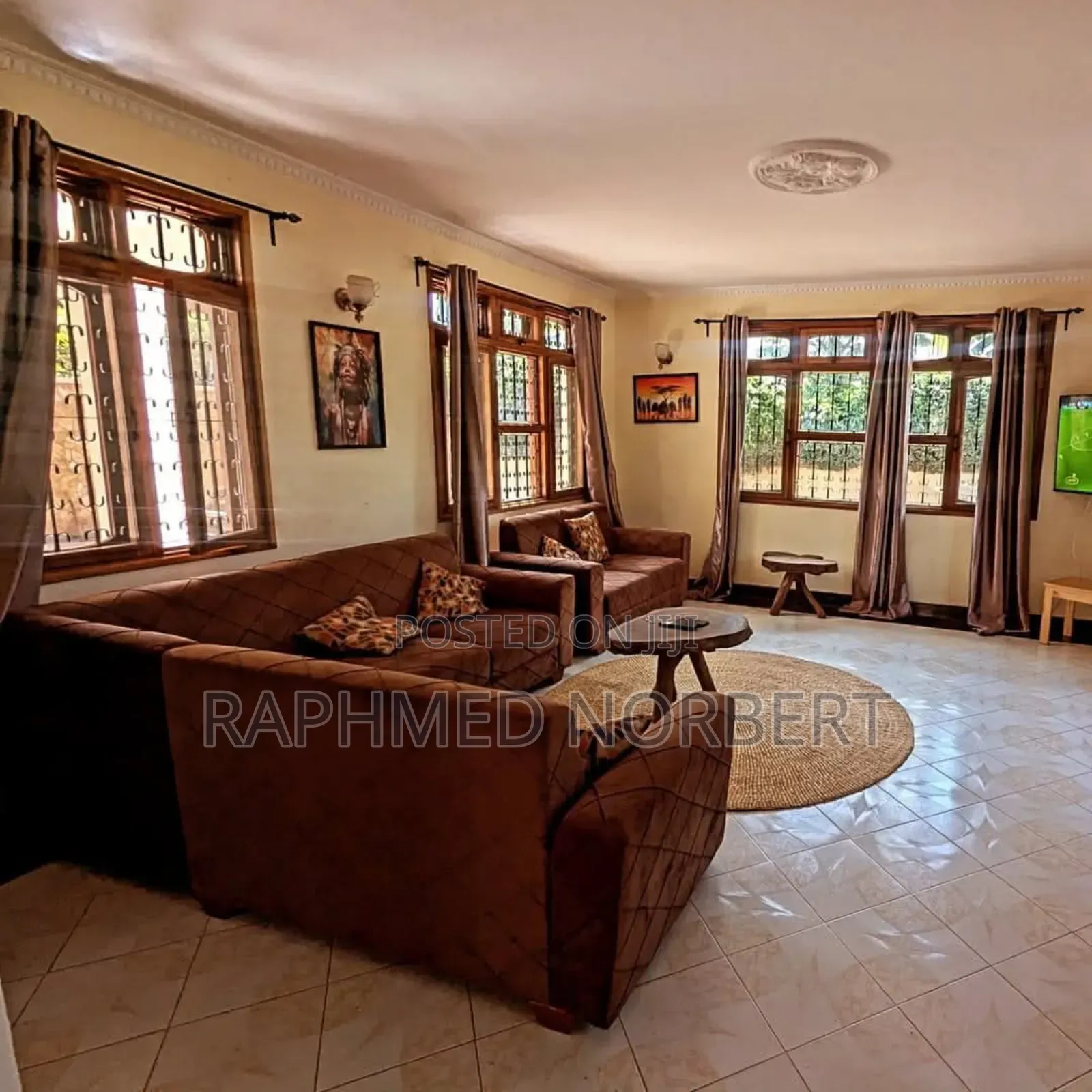 Furnished 4bdrm House in Tanzania Realestates, Arusha for rent in Arusha