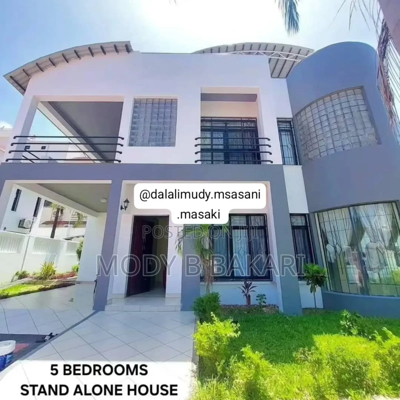 Furnished 5bdrm House in Masaki for rent in Masaki
