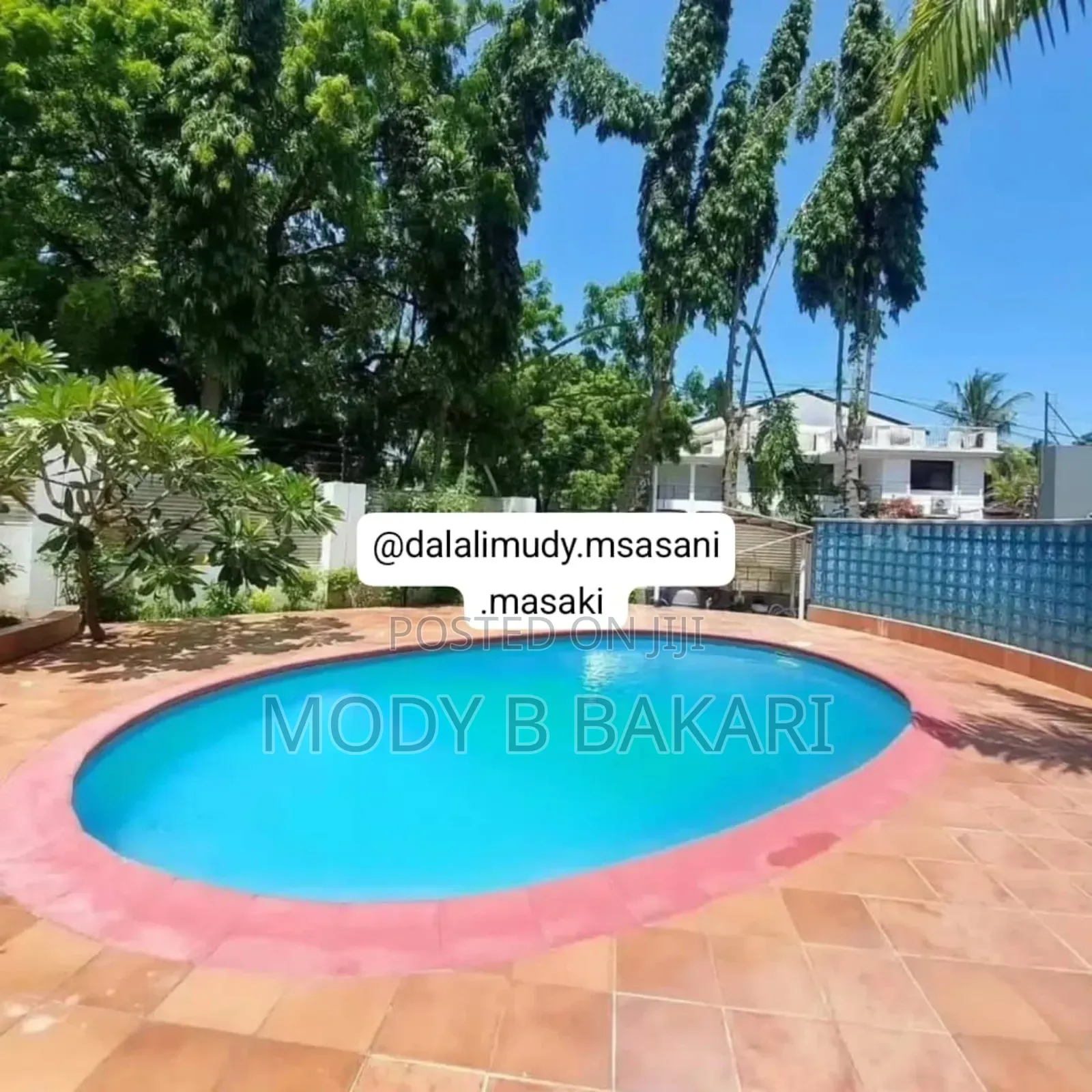 Furnished 5bdrm House in Masaki for rent in Masaki