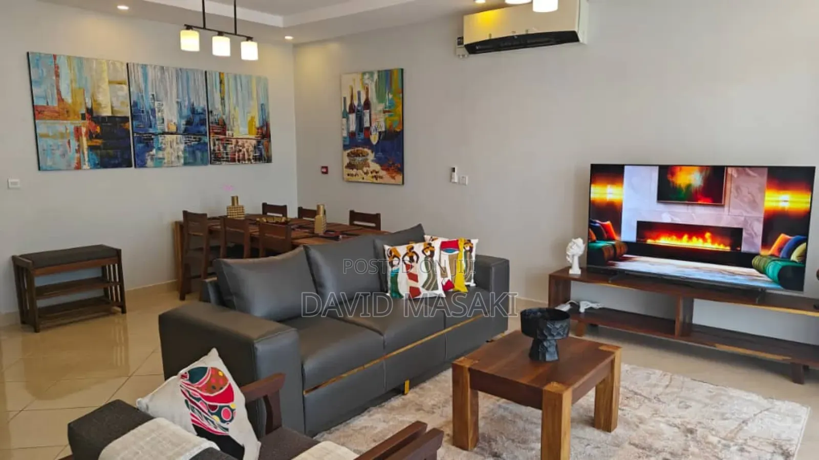 Furnished 2bdrm Apartment in New Apartments, Mikocheni for rent in Mikocheni