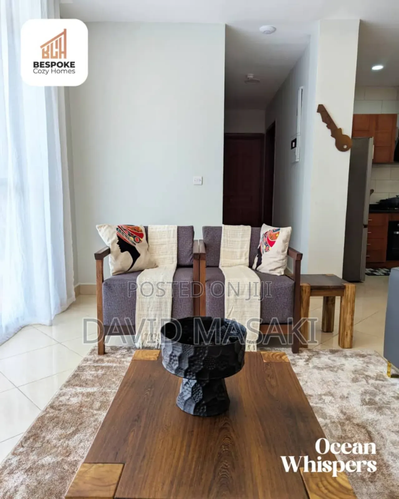 Furnished 2bdrm Apartment in New Apartments, Mikocheni for rent in Mikocheni