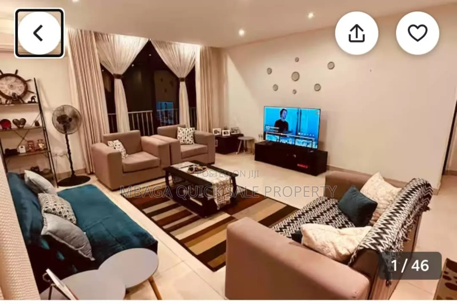 3bdrm Apartment in Kinondoni, Hananasif for rent in Hananasif