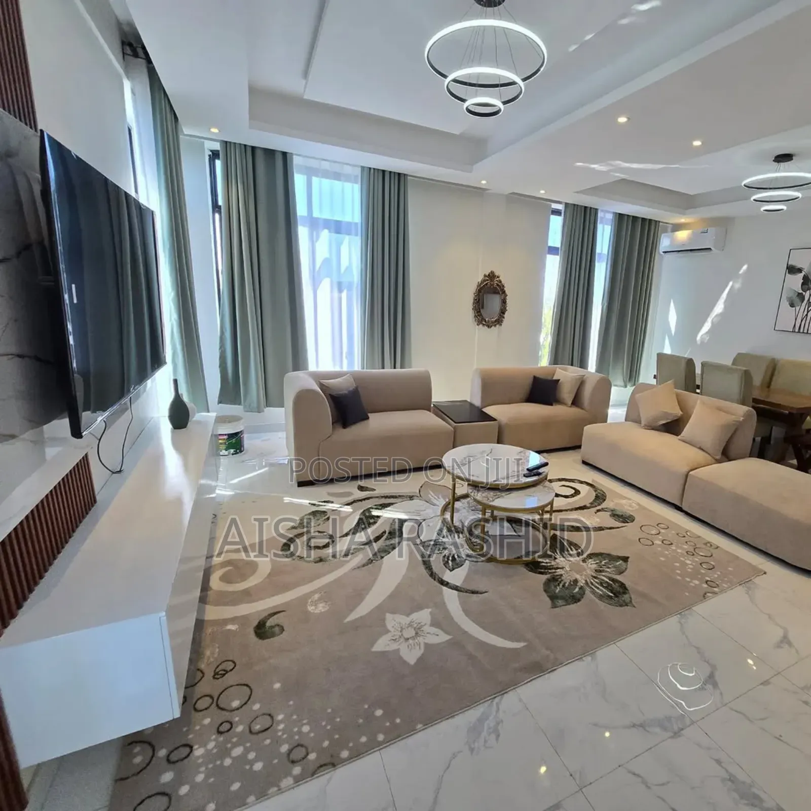 Furnished 3bdrm Apartment in Kinondoni for rent in Kinondoni