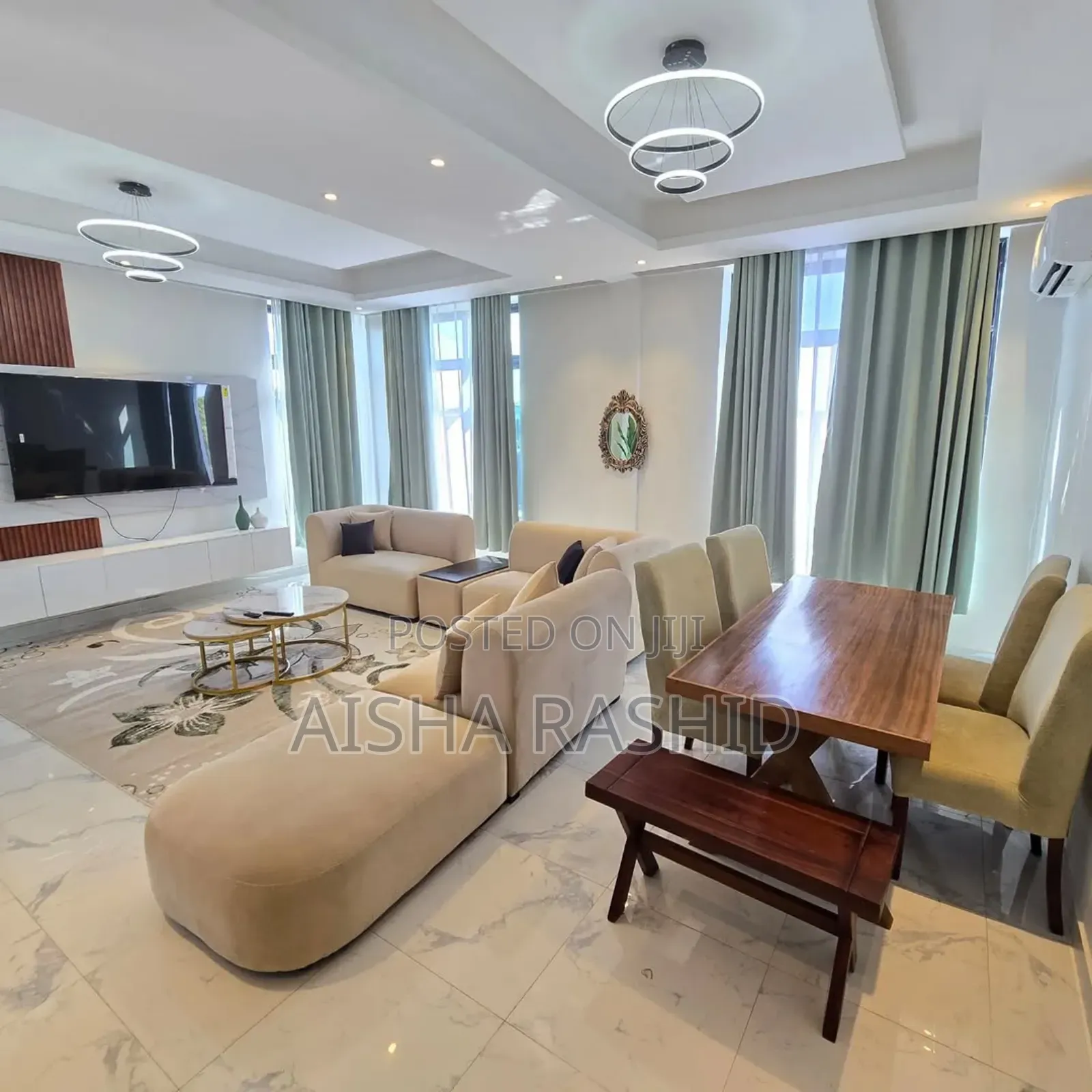 Furnished 3bdrm Apartment in Kinondoni for rent in Kinondoni