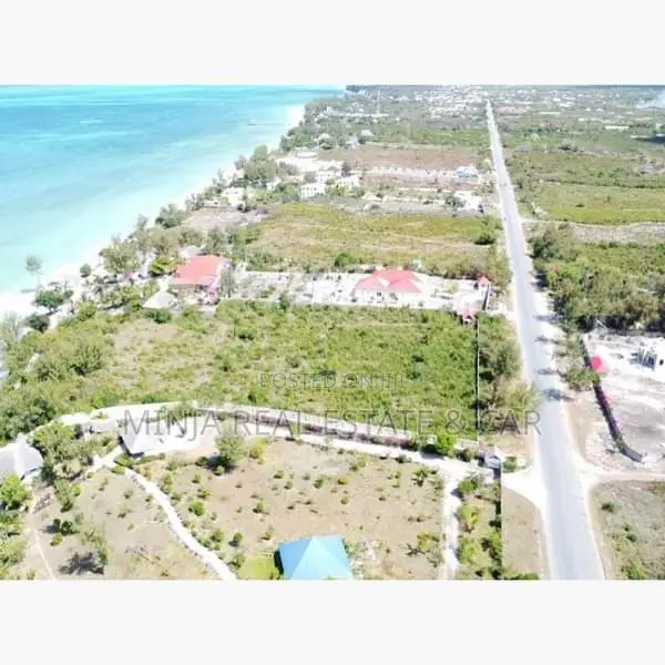 6 Acres White Sand Beach Plot for Sale in Jambian Zanzibar in Kati