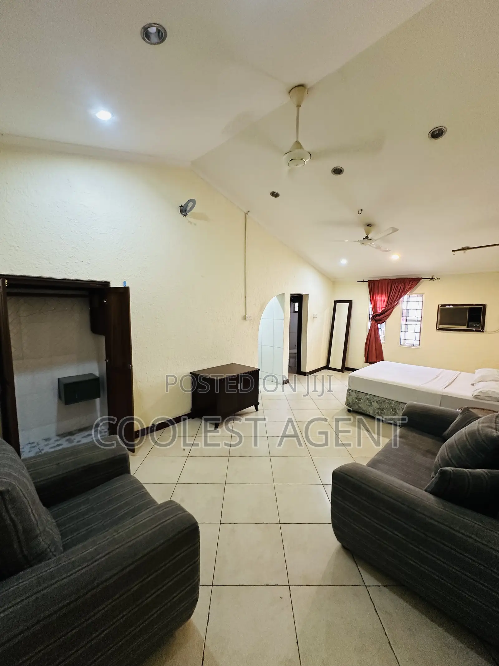 Furnished Studio Apartment in Makumbusho, Kinondoni for rent in Kinondoni
