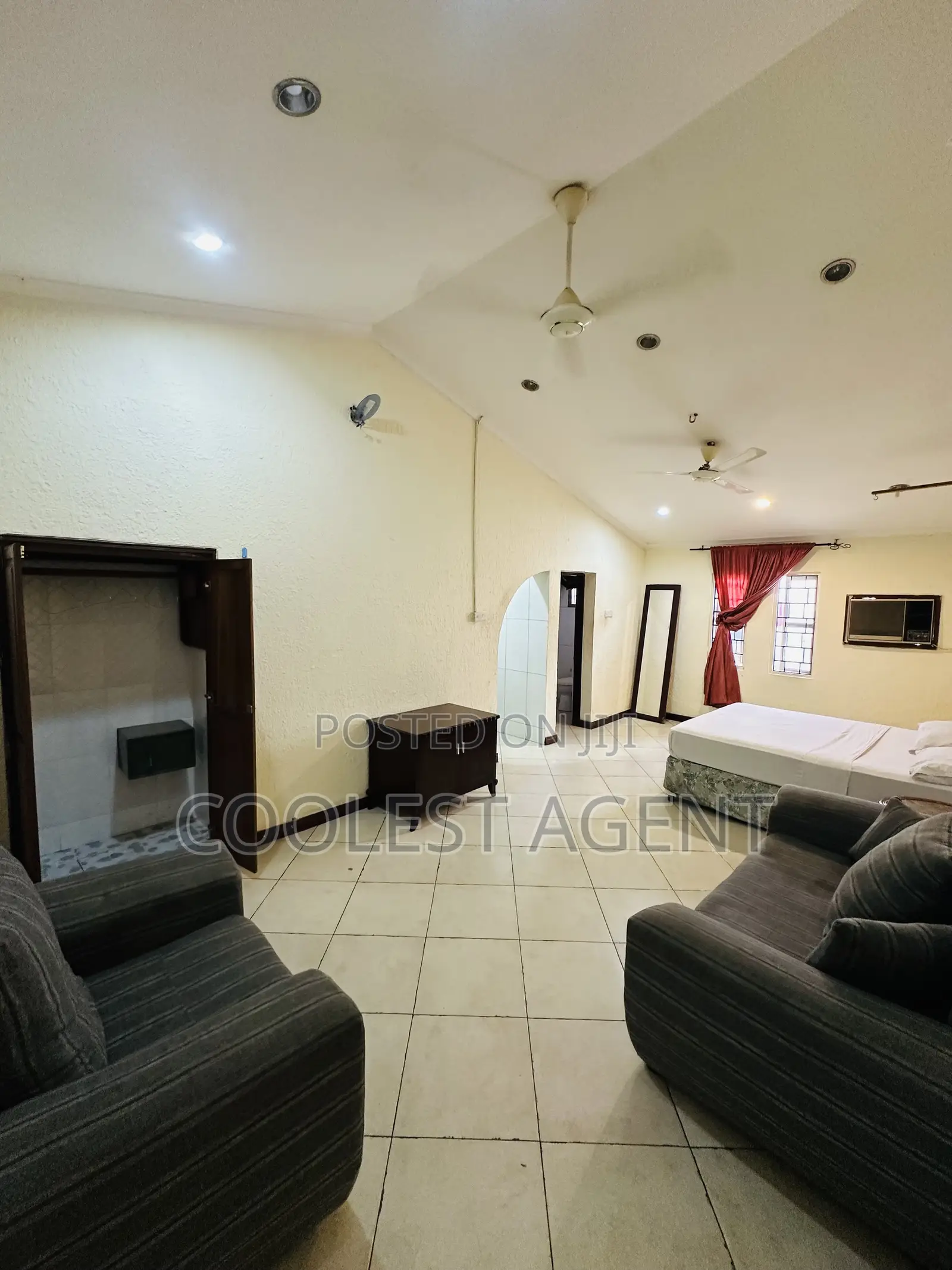 Furnished Studio Apartment in Makumbusho, Kinondoni for rent in Kinondoni
