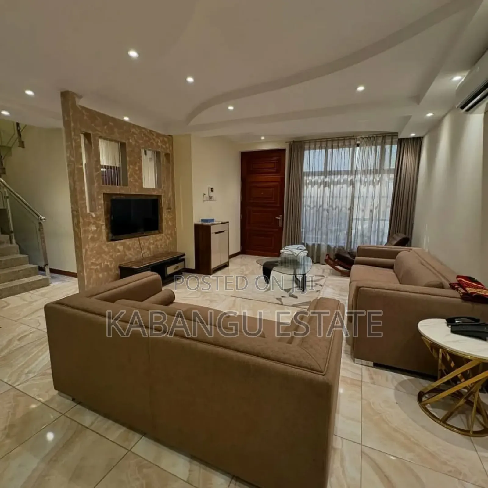 Furnished 3bdrm Villa in France Embassy, Ada Estate for rent in Ada Estate