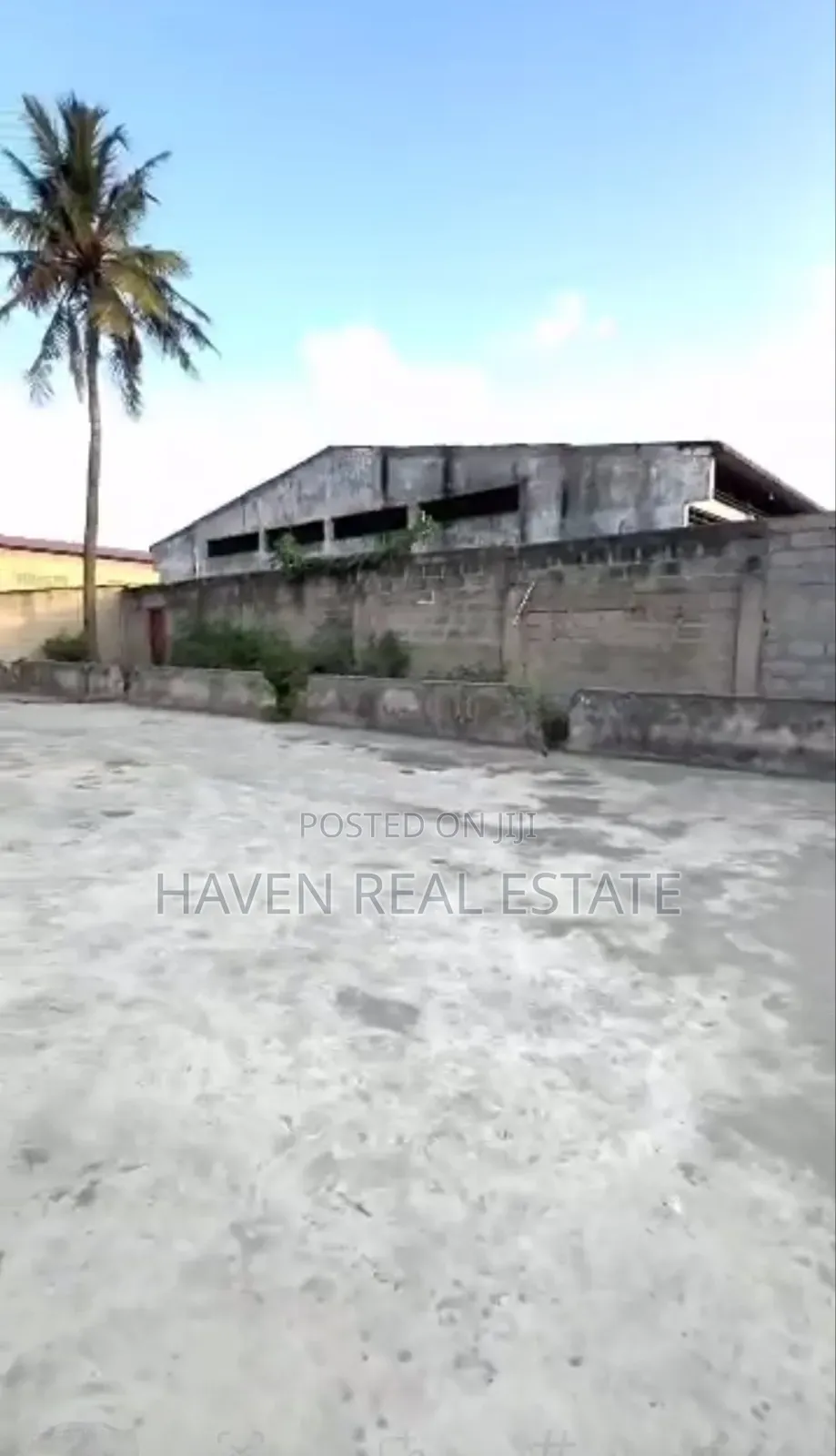 Industrial Plot/Yard for Sale at Mandela Road in Mafia Island