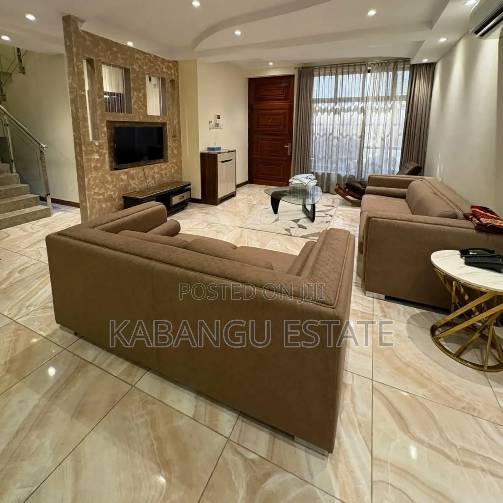Furnished 3bdrm Villa in France Embassy, Ada Estate for rent in Ada Estate