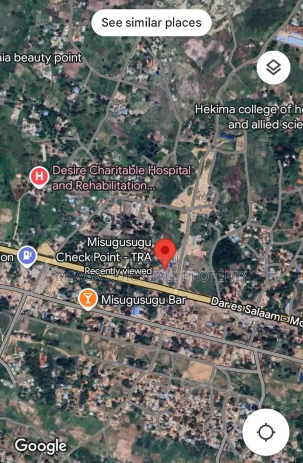Industrial Plot for Sale at Visiga Madafu Kibaha in Kibaha