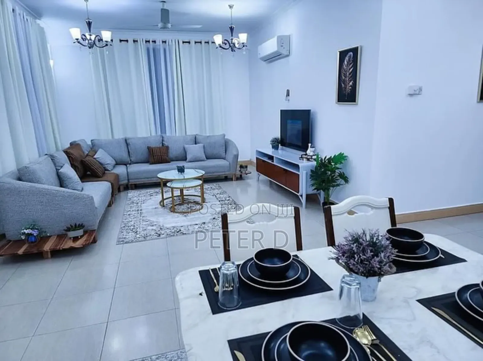 Furnished 2bdrm Apartment in Msasani for rent in Msasani