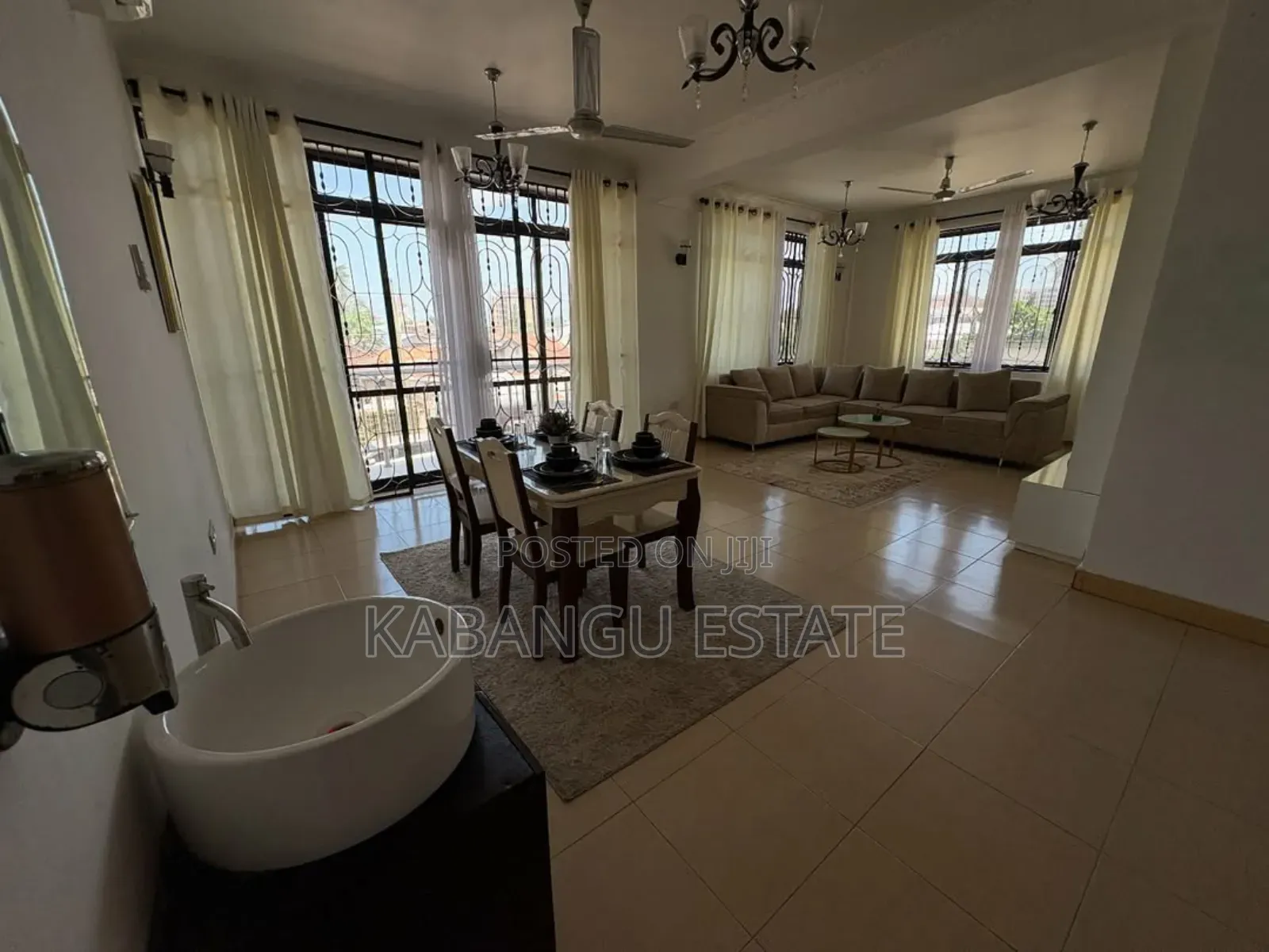 Furnished 2bdrm Apartment in Msasani for rent in Msasani