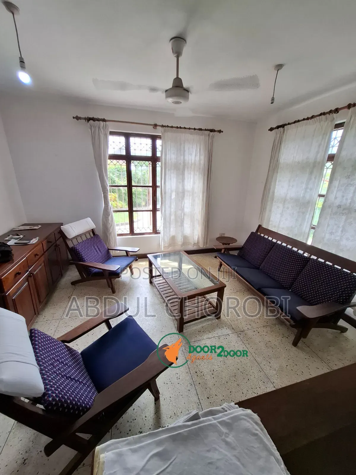 Furnished 3bdrm Villa in Ada Estate for rent in Ada Estate