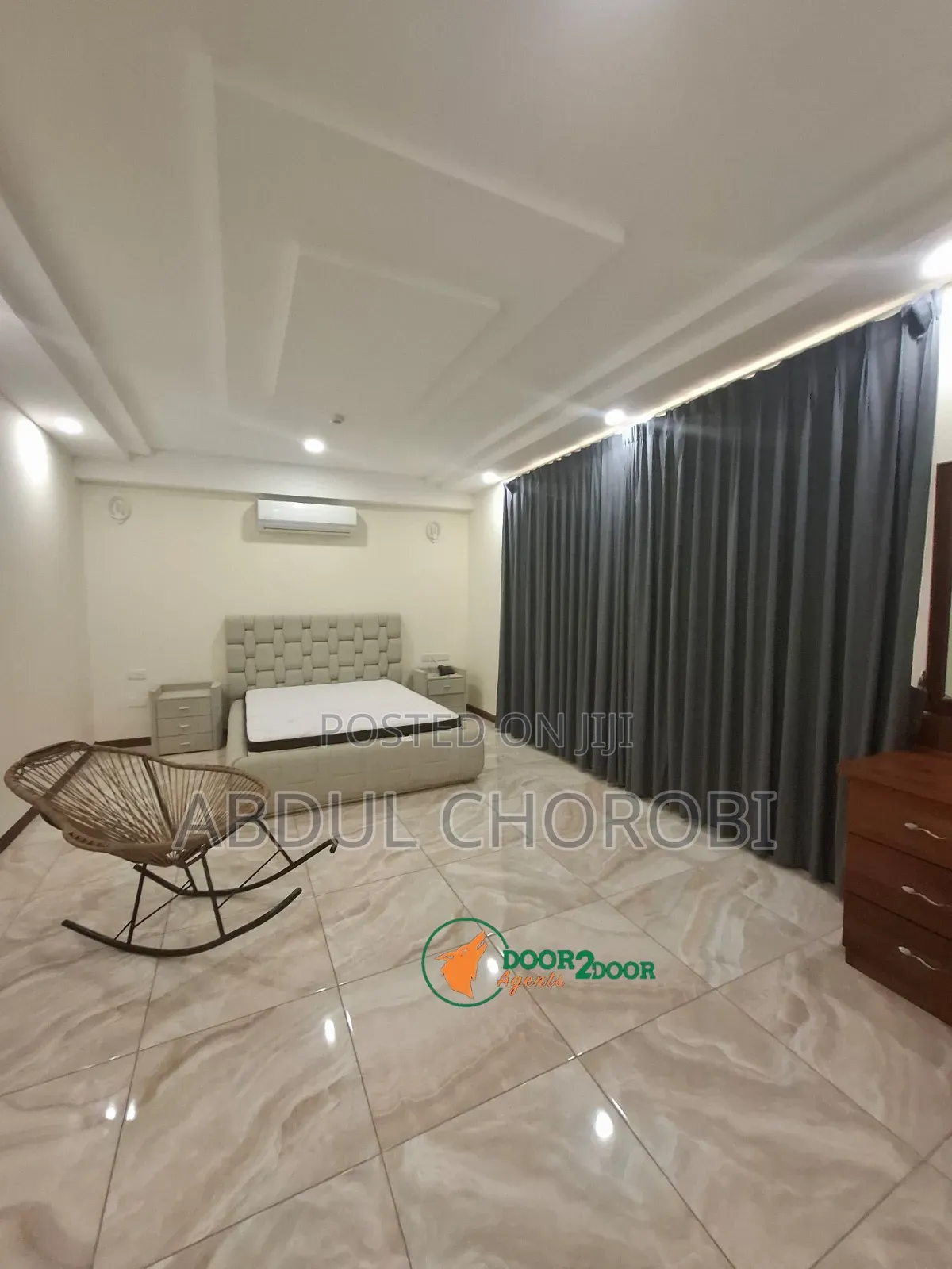 Furnished 3bdrm Villa in Ada Estate for rent in Ada Estate