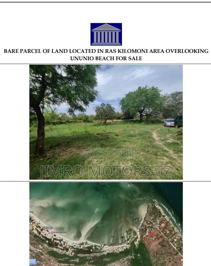 Kunduchi Beach Kilomni SQM 10,0000 in Kunduchi