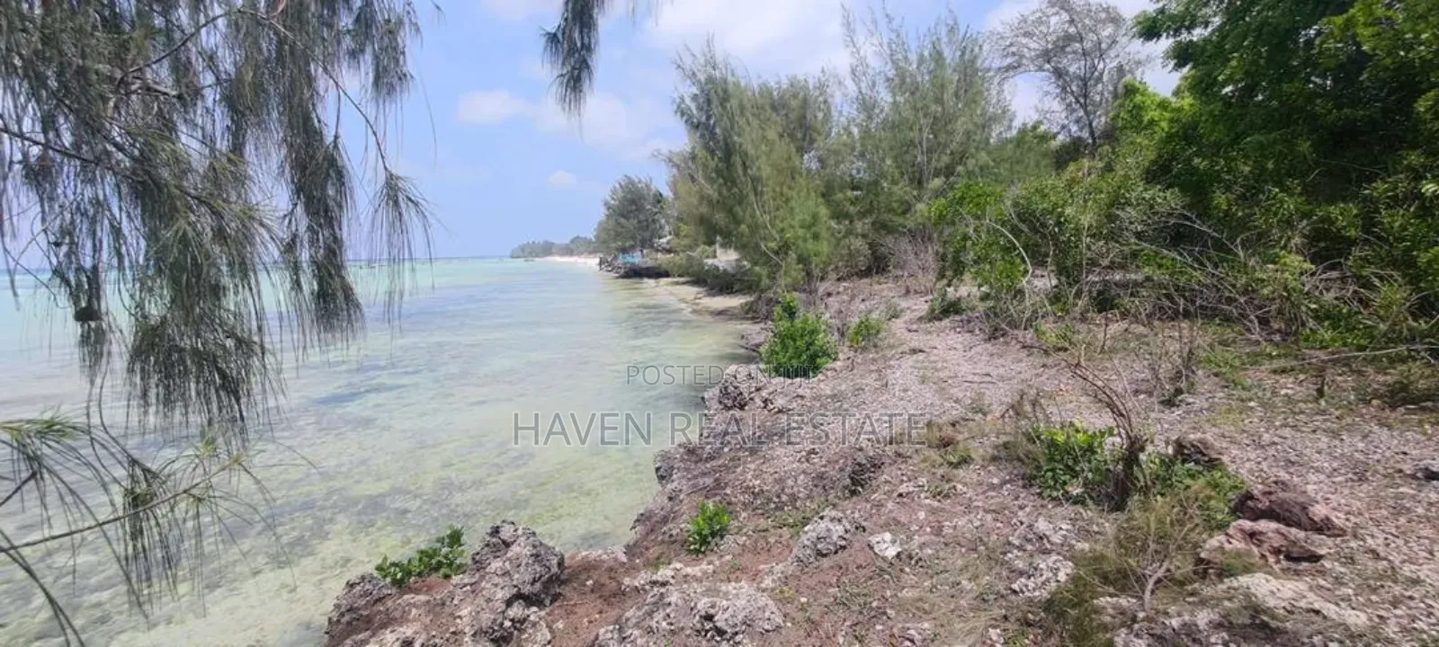 Beach Plot for Sale at Zanzibar in Unguja North