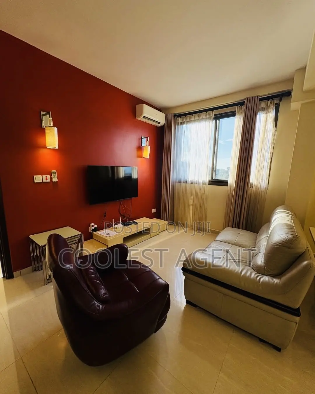 Furnished 1bdrm Apartment in Coolest Estate, Masaki for rent in Masaki