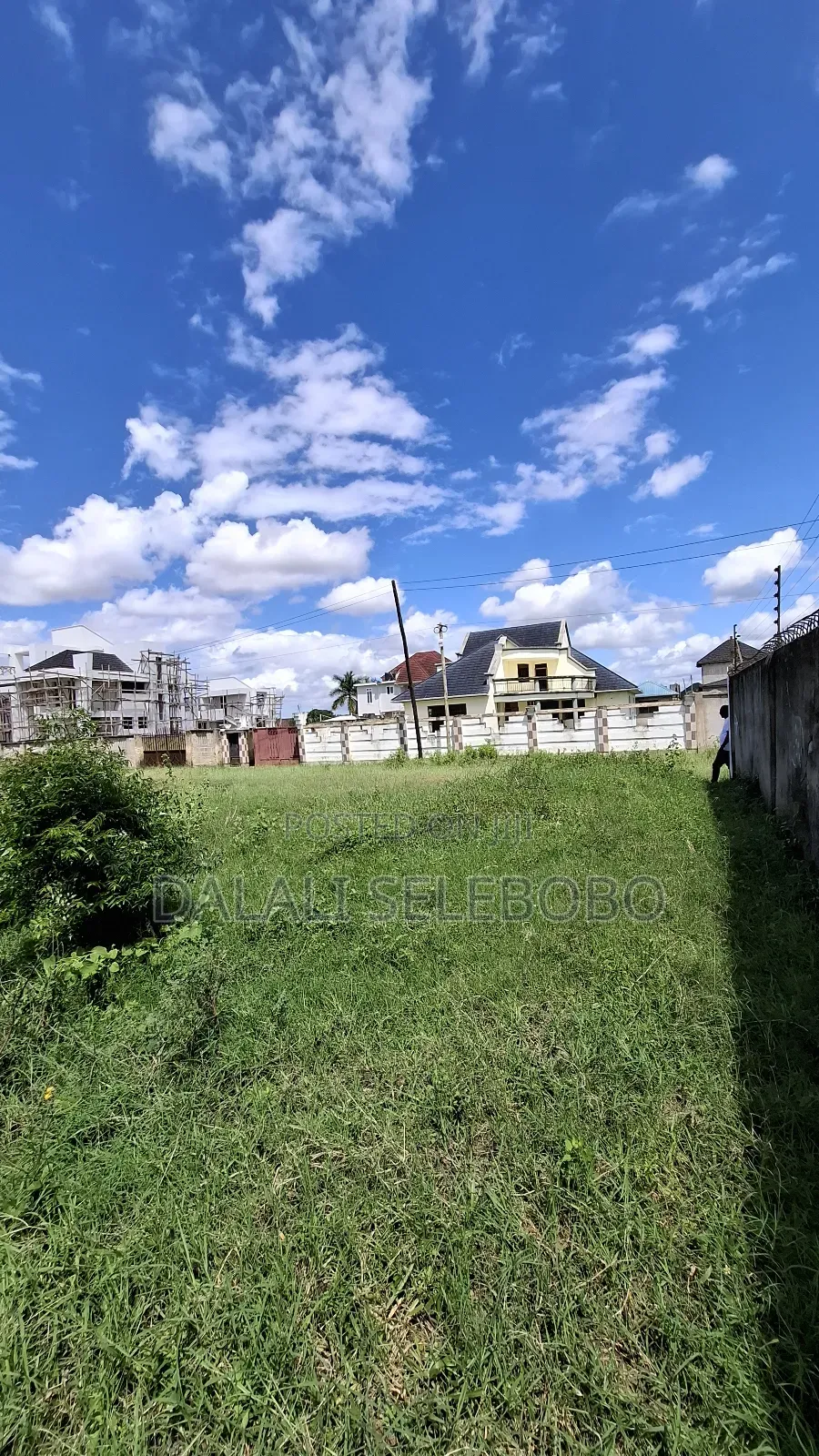 Plot Fenced at Mbweni JKT Nice Area 100% in Mbweni