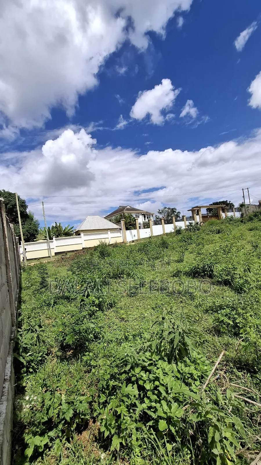 Fenced Plot at Mbweni Teta Very Nice Its Quite in Mbweni