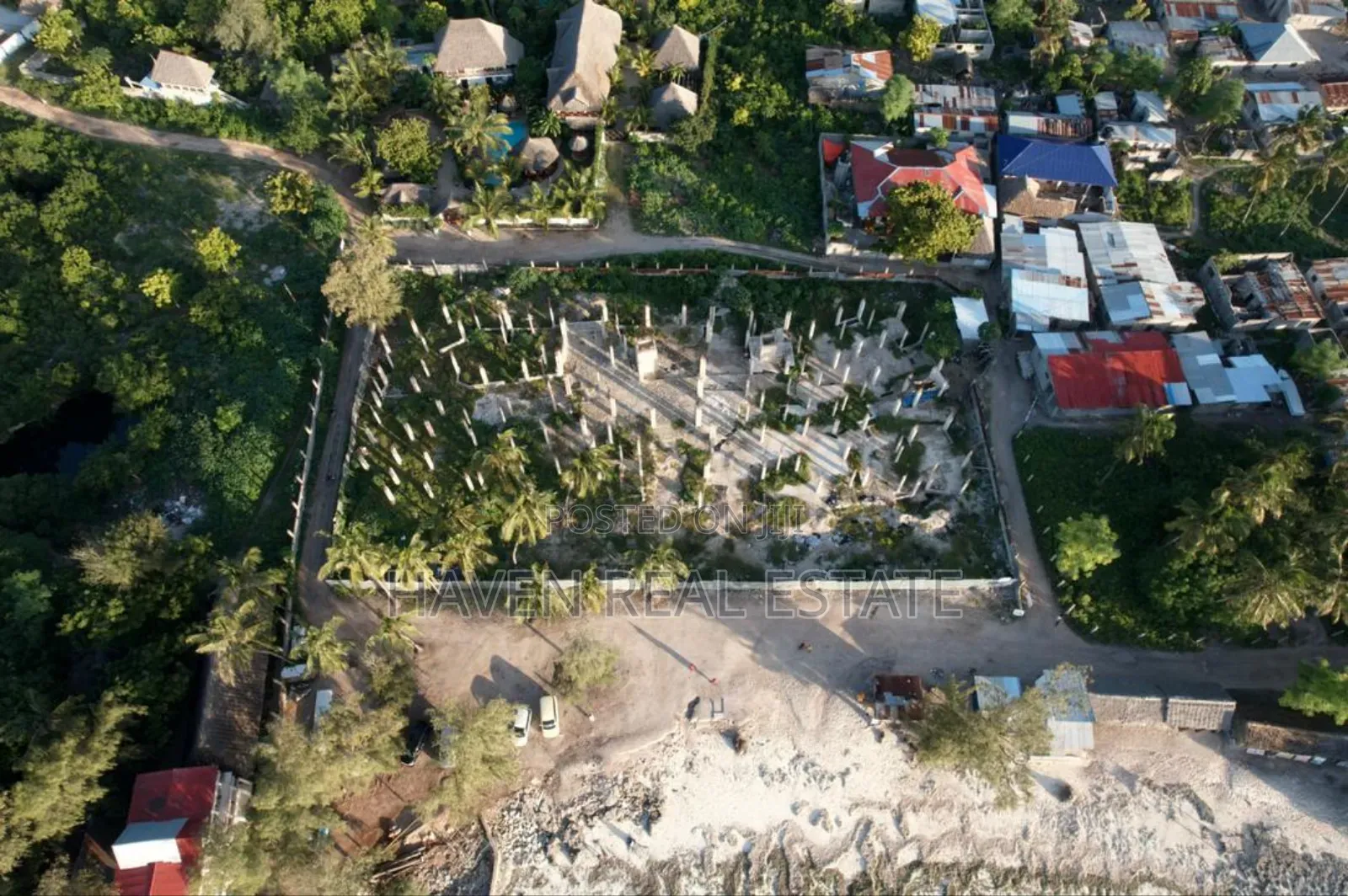 Beach Plot for Sale at Zanzibar in Unguja North