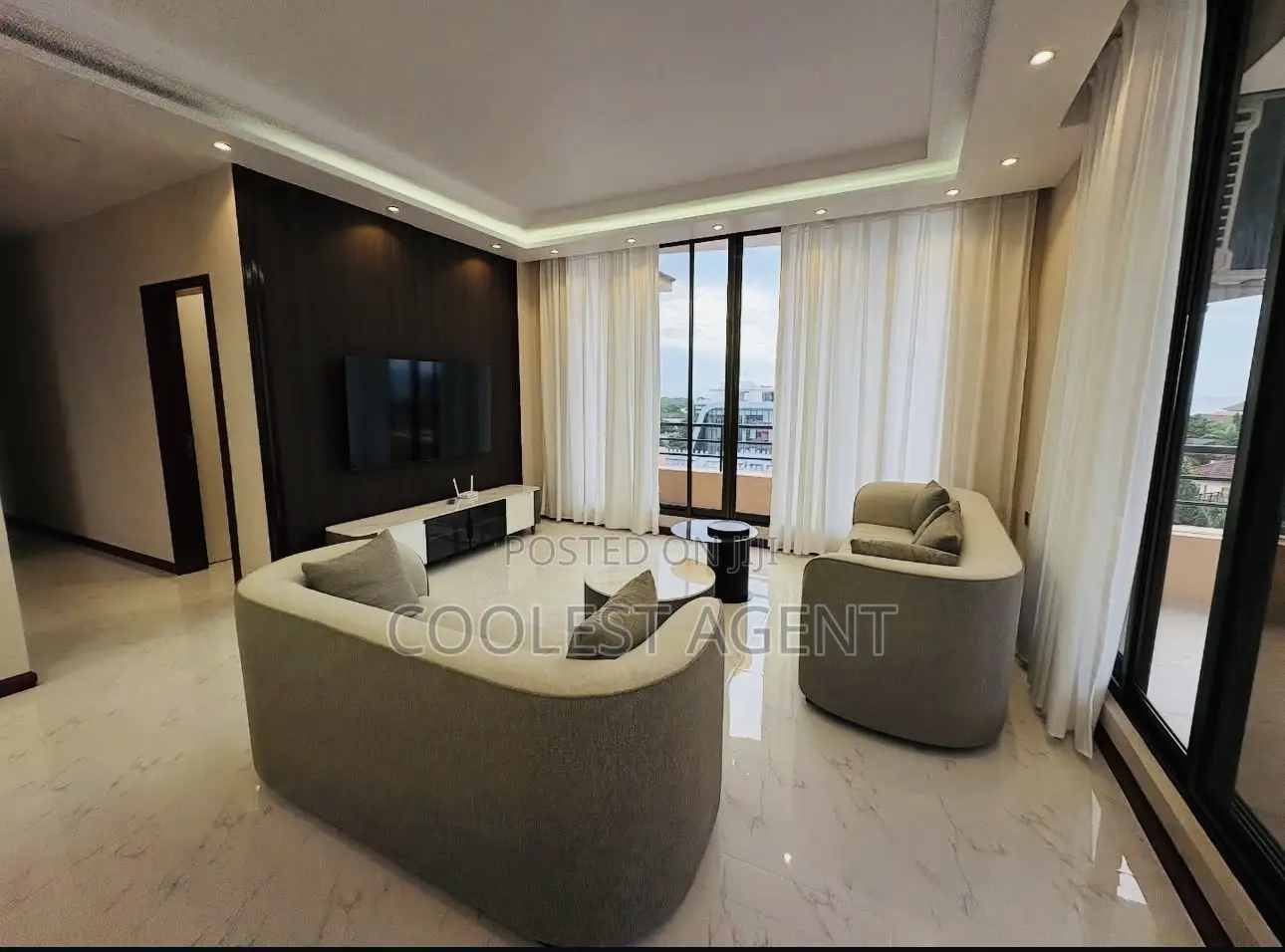 Furnished 3bdrm Apartment in Coolest Estate, Masaki for rent in Masaki