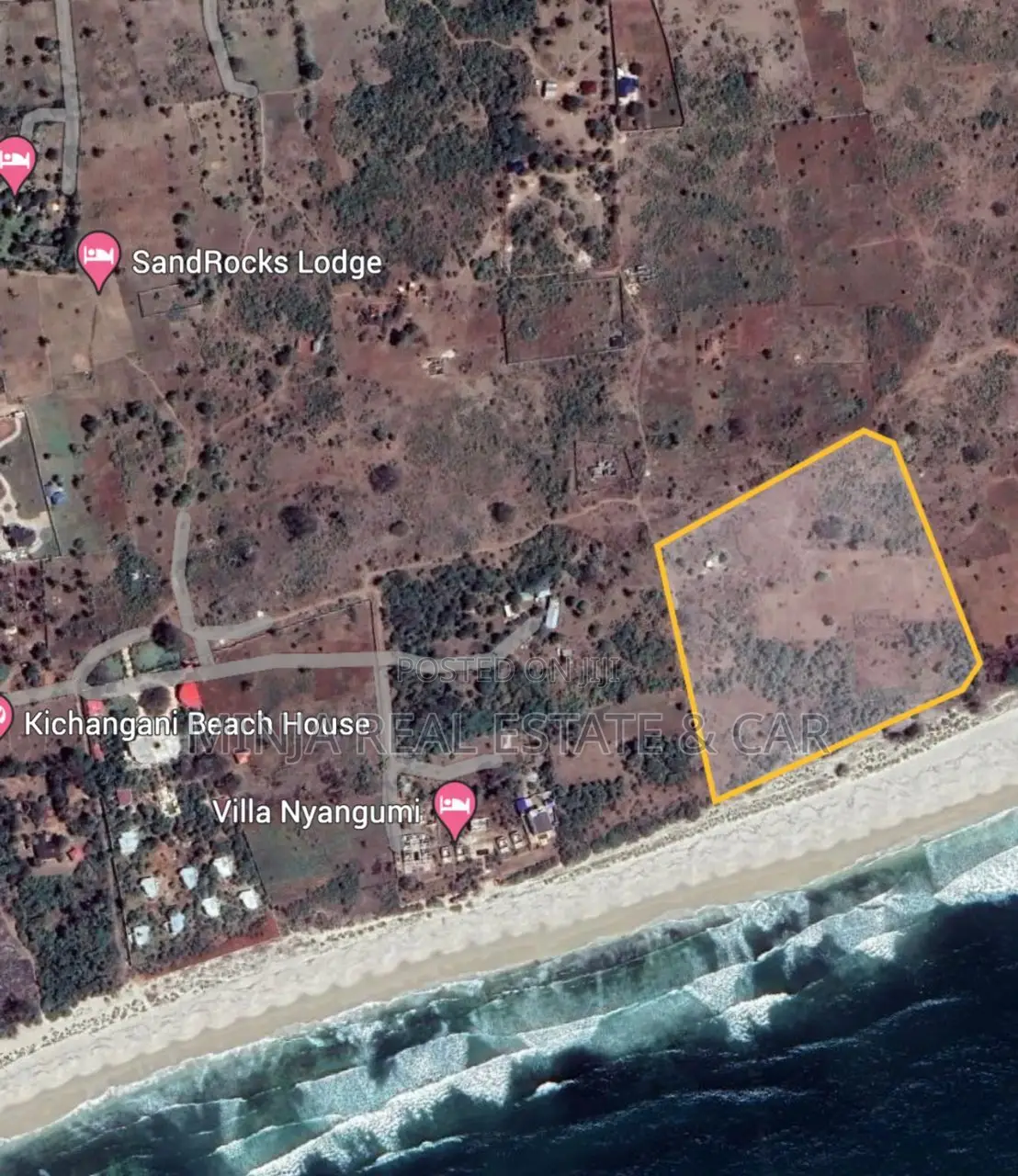 Sand Beach Plot for Sale at Kigamboni Dege in Kigamboni